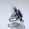 Lapis Ring by Herman Smith Jr size 6