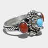 Sleeping Beauty Ring by Herman Smith Jr size 8.5