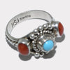 Sleeping Beauty Ring by Herman Smith Jr size 8.5