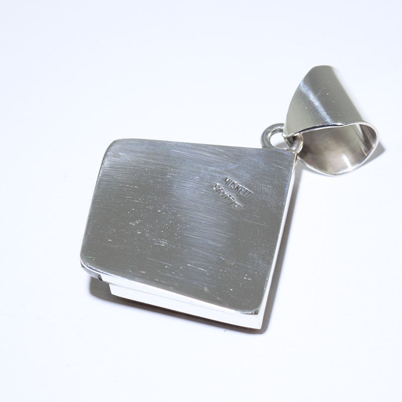 Inlay Pendant by Wayne Muskett