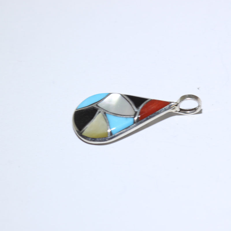 Inlay Pendant by Zuni