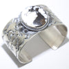 White Buffalo Bracelet by Arnold Goodluck 5-1/2"