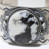 White Buffalo Bracelet by Arnold Goodluck 5-1/2"