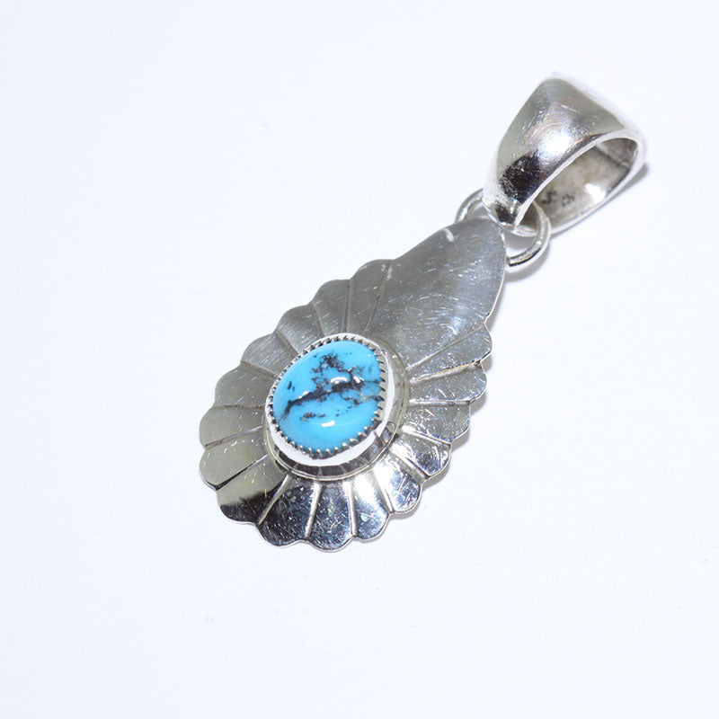 Turquoise Pendant by Navajo