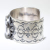White Buffalo Bracelet by Arnold Goodluck 5-1/2"