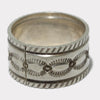 Stamp Ring by Herman Smith Jr size 9.5
