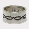 Stamp Ring by Herman Smith Jr size 9