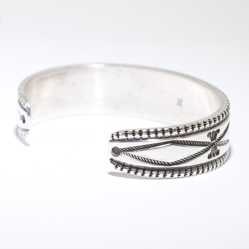 キン太Harrison Jim (ハリソンジム)SILVER BANGLE ナバホ族 Harrison Jim 1 1/8