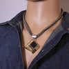 Inlay Pendant by Wayne Muskett