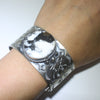 White Buffalo Bracelet by Arnold Goodluck 5-1/2"