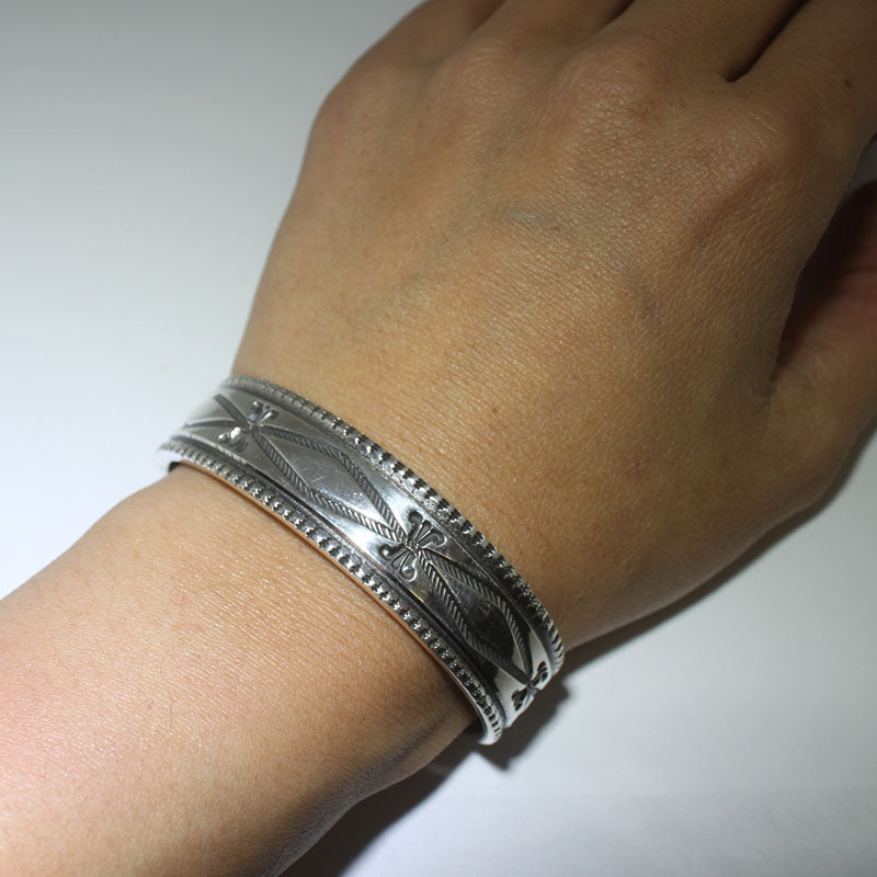 Silver Bracelet by Harrison Jim 5"