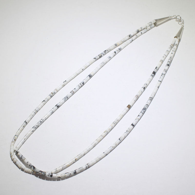 White Buffalo Heshi Necklace