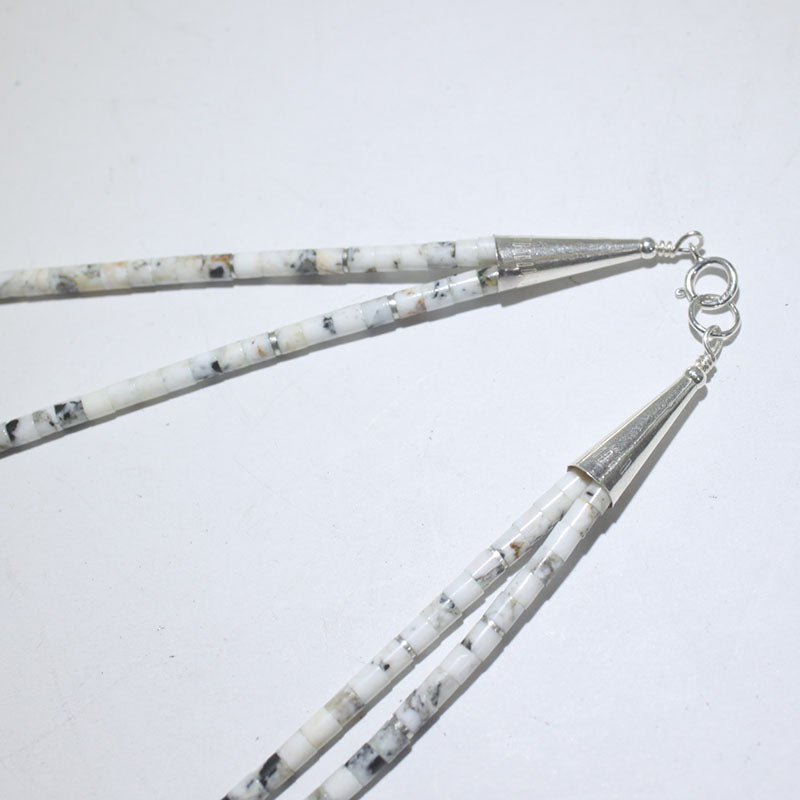 White Buffalo Heshi Necklace