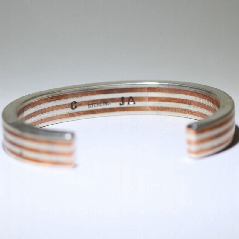 Silver Copper Bracelet 5inch