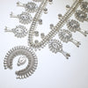Silver Squash Blossom Necklace by Thomas Jim