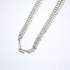 Silver Squash Blossom Necklace by Thomas Jim