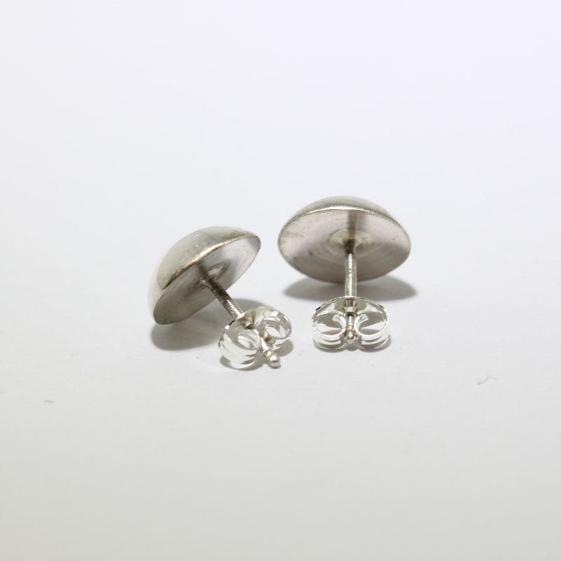 Silver Earrings by Navajo