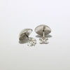 Silver Earrings by Navajo