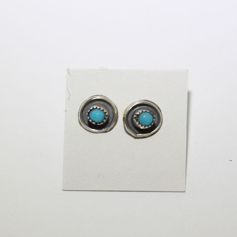 Turquoise Earrings by Zuni
