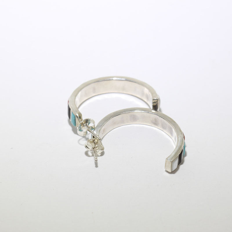 Inlay Earrings by Zuni