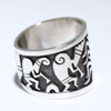 Silver Ring by Berra Tawahongva- 10