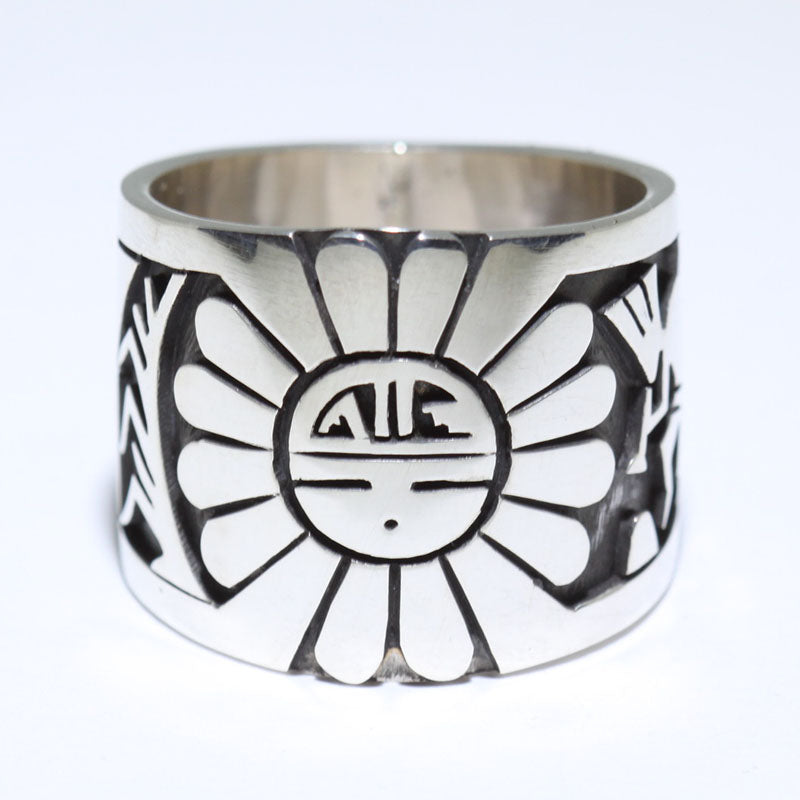 Silver Ring by Berra Tawahongva- 10 – Gallup Trading