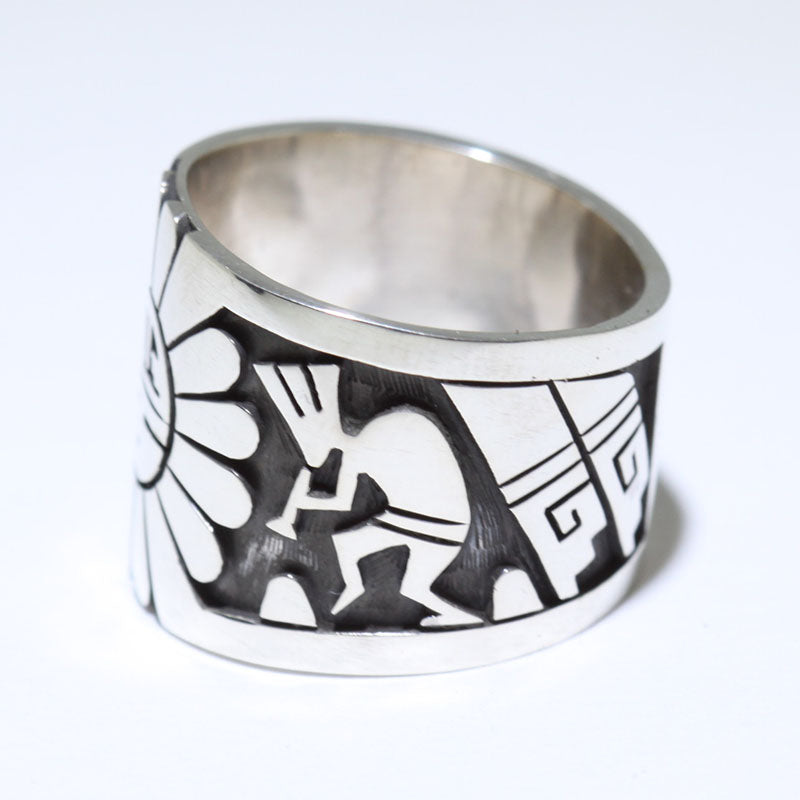 Silver Ring by Berra Tawahongva- 10
