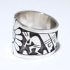 Silver Ring by Berra Tawahongva- 10