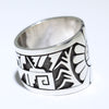 Silver Ring by Berra Tawahongva- 10