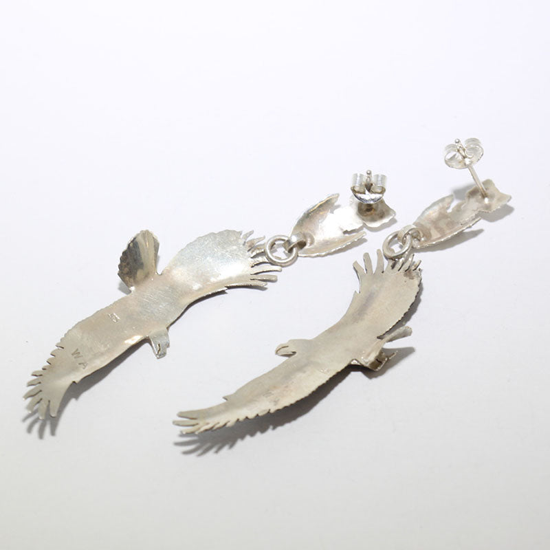 Eagle Earrings by Wil Paul Arviso