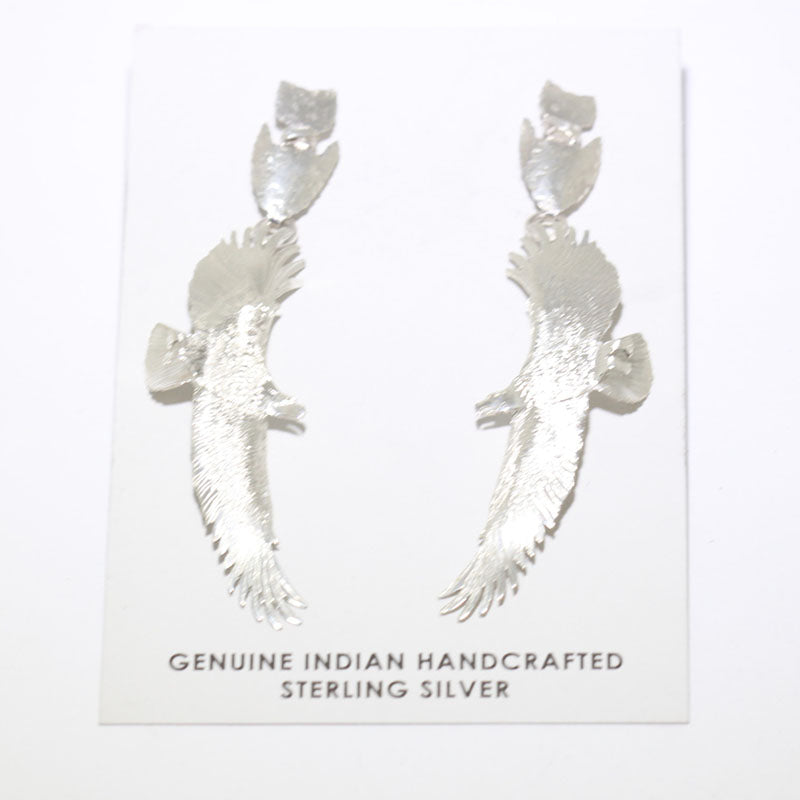 Eagle Earrings by Wil Paul Arviso
