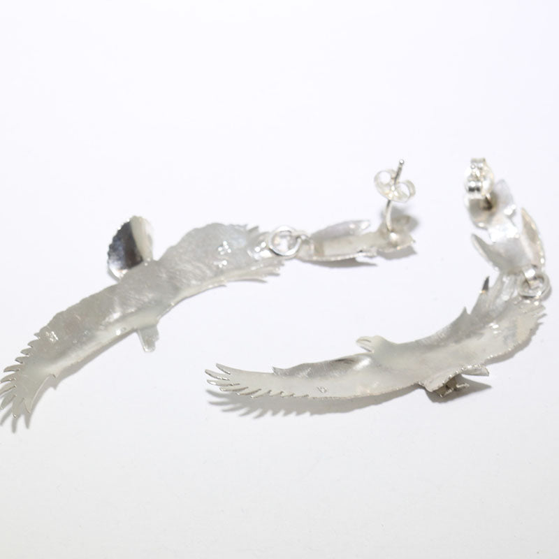 Eagle Earrings by Wil Paul Arviso