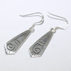 Silver Earrings by Clifton Mowa