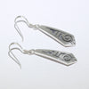 Silver Earrings by Clifton Mowa