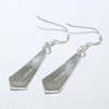 Silver Earrings by Clifton Mowa