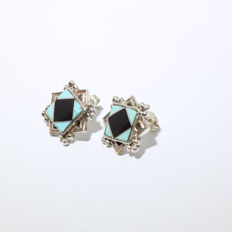 Inlay Earrings by Stone Weaver