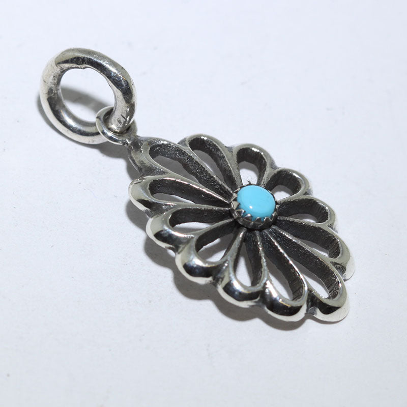 Oval Sleeping Beauty Pendant by Aaron Anderson