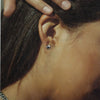 Silver Earrings by Navajo