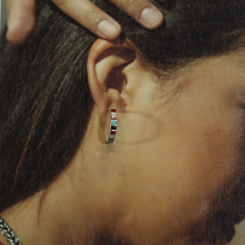 Inlay Earrings by Zuni