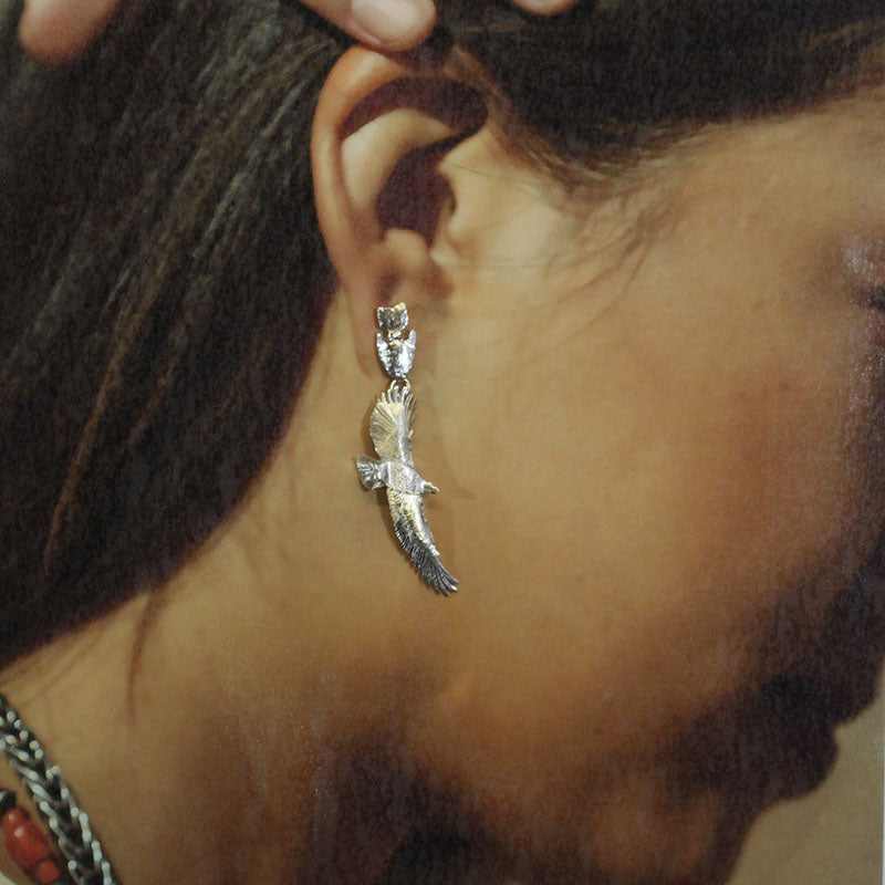 Eagle Earrings by Wil Paul Arviso