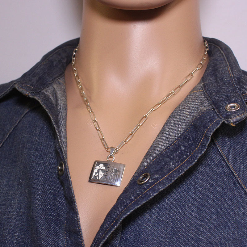 Spider Pendant by Sparks Masawytewa