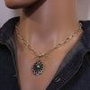 Oval Sleeping Beauty Pendant by Aaron Anderson