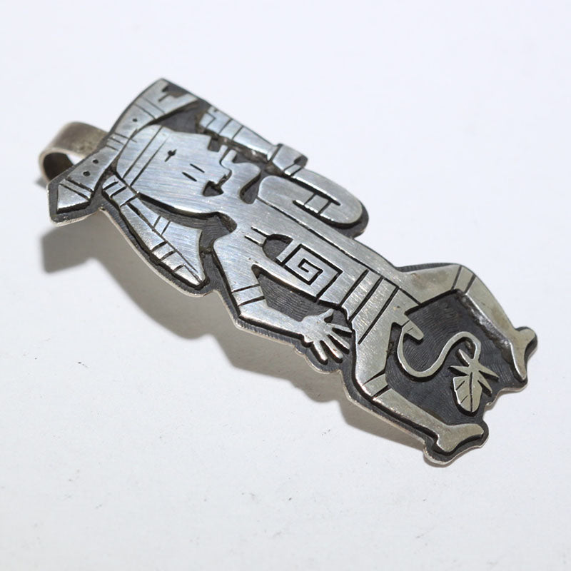 Snake Warrior Pendant by Berra Tawahongva
