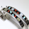 Inlay Bracelet by Zuni 5-3/8"