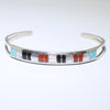Inlay Bracelet by Zuni 5-1/4"