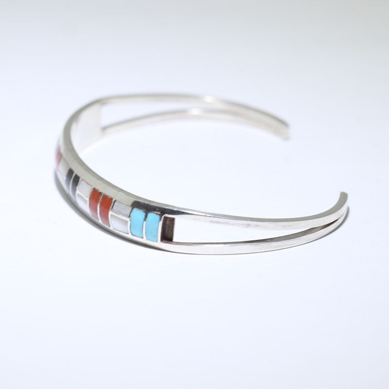 Inlay Bracelet by Zuni 5-1/4"