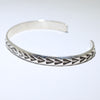 Silver Bracelet by Darrell Cadman 5-5/8"
