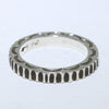 Silver Ring by Lyle Secatero- 8