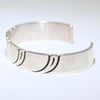 Silver Bracelet by Steve Yellowhorse 5-3/4"