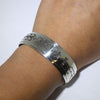 Sterling silver Hopi bracelet by Berra Tawahongva